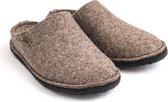 Haflinger Flair Soft pantoffels Torf, maat 40