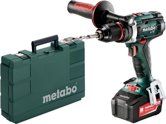 Metabo accu-boorschroefmachine BS 18L set, compleet met 3x 2Ah Li-on