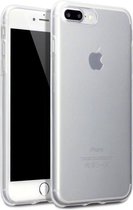 iPhone 8 Plus/7 Plus TPU Case hoesje - CaseBoutique -  Transparant - TPU (Zacht)