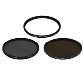 Hoya Digital Filter Kit II 72mm - UV, Polarisatie en NDX8 filter