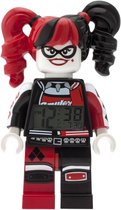 Lego Batman: Movie Harley Quinn Wekker 23 Cm Zwart/rood