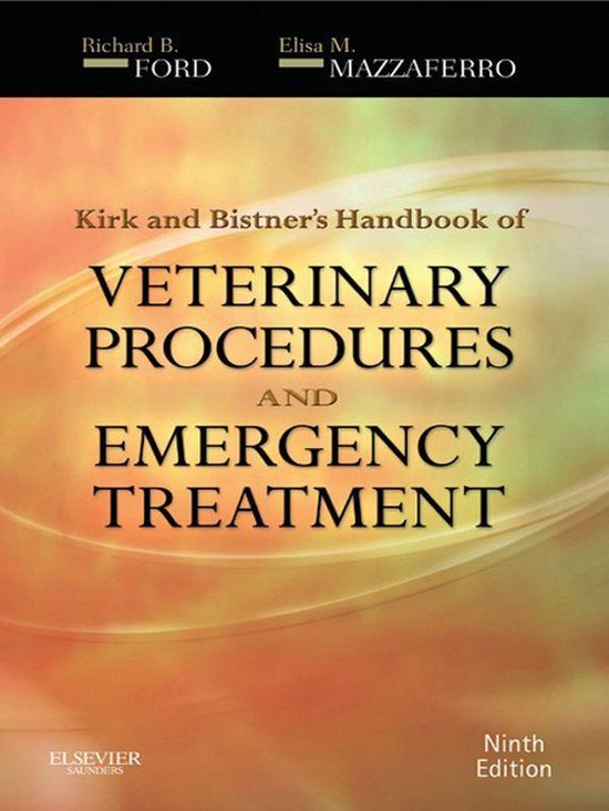 Kirk & Bistner's Handbook of Veterinary Procedures and Emerg ... - cover