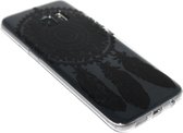 Mandala dromenvanger hoesje zwart Geschikt voor Samsung Galaxy S7 Edge