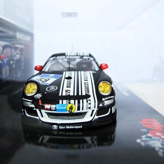 Porsche 911 GT3 R #59 24h ADAC Nürburgring 2011 - 1:43 - Minichamps - Porsche