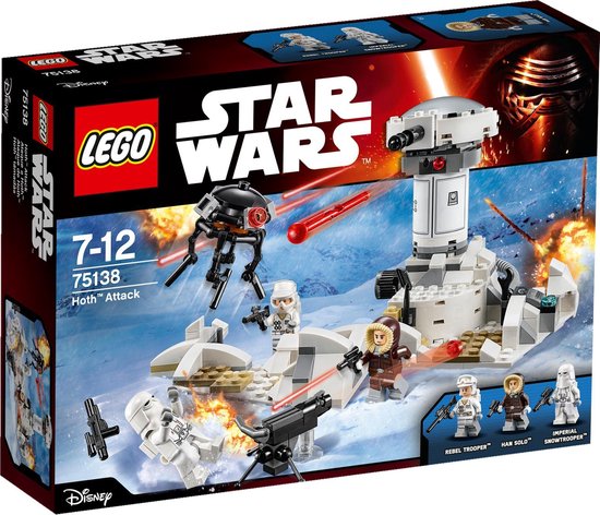 dividend kabel Algebraïsch LEGO Star Wars Hoth Aanval - 75138 | bol.com