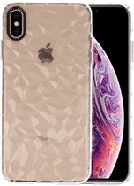 Transparant Geometric Style Siliconen Hoesje iPhone XS Max