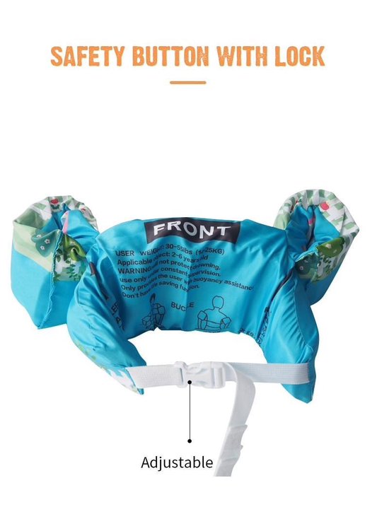 Zwemvest kinderen - Eend | 2 - 6 jaar | 15 - 25kg | Veilig zwemmen | Zwemband | Reddingsvest | Kidzstore.eu