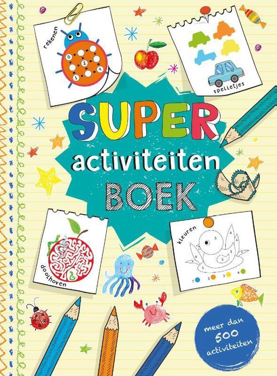 Afbeelding van het spel Kinderboeken Rebo Doeboek - Super Activiteitenboek meer dan 500 aktiviteiten