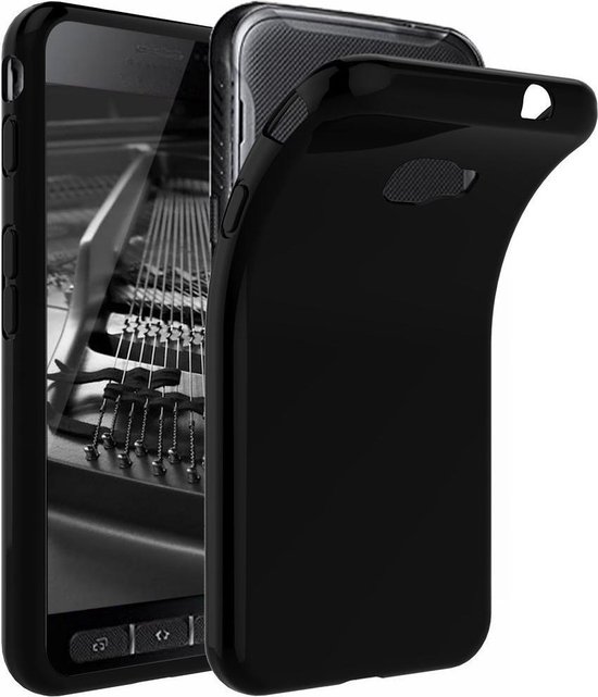 bol.com | Samsung Galaxy Xcover 4 Zwart Hoes TPU siliconen case hoesje