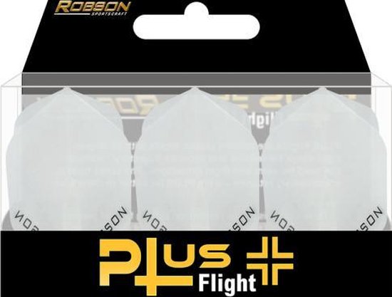 Robson Standaard Dartflights - Wit- () van Robson — afbeelding 4