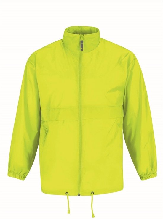 Vêtements de pluie pour hommes - Veste coupe-vent / imperméable Sirocco en jaune - adultes XL (54) jaune