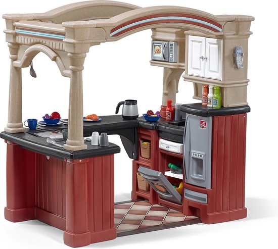 Bol Com Step2 Speelkeuken Grand Walk In Kitchen 119 Cm 103 Delig