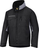 Snickers Workwear winterjack - zwart/grijs - mt. M
