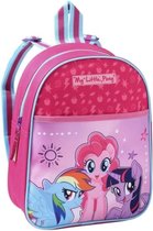 Hasbro My Little Pony - Rugzak - Roze - Met Rainbow Dash, Pinkie Pie en Twilight Sparkle - Afmeting: 30x27,5x25 cm (HxBxD)