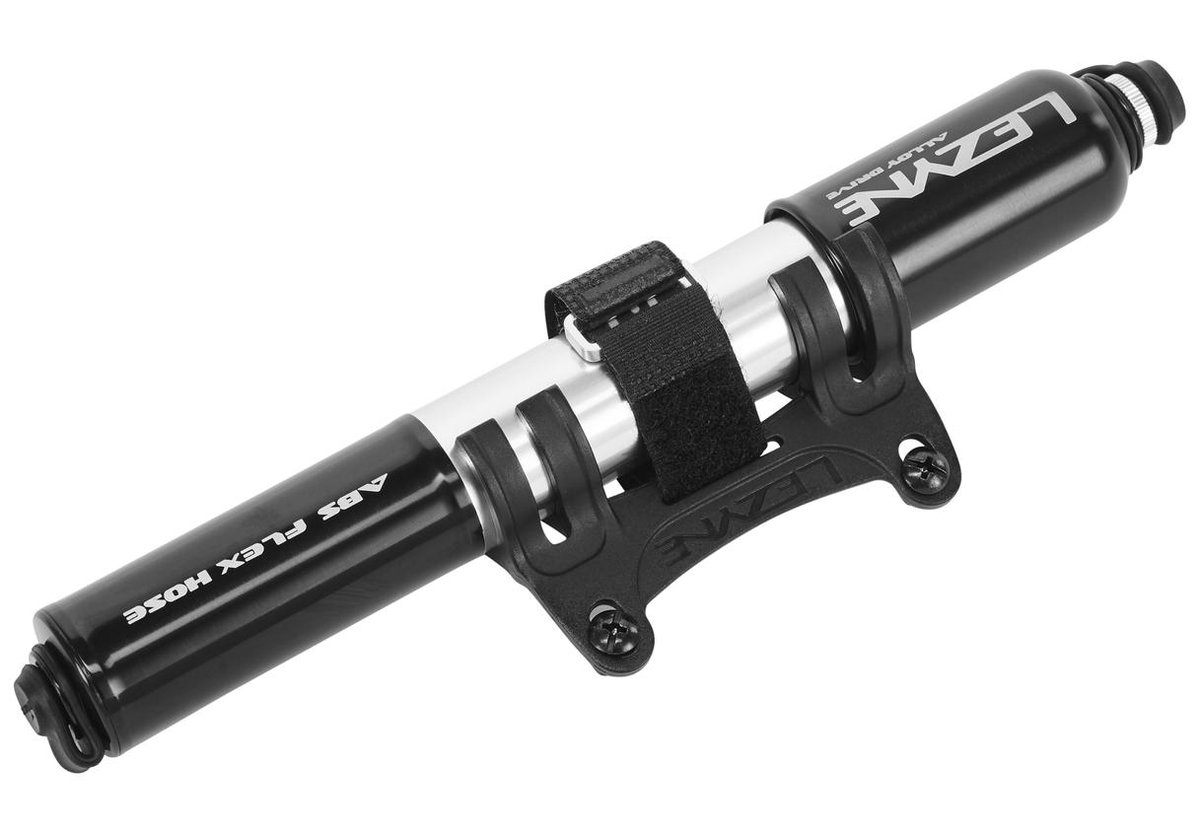 Lezyne Alloy Drive - Minipomp - Maat M - Zwart
