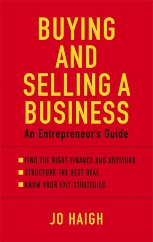 Buying And Selling A Business - cover