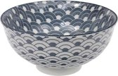 Tokyo Design Studio - Mixed Bowls Rice Bowl 11.3x5.2cm 250ml Grey Wave