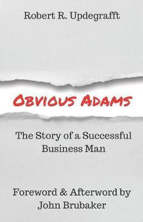 Obvious Adams 9780985067182 John M Brubaker Boeken
