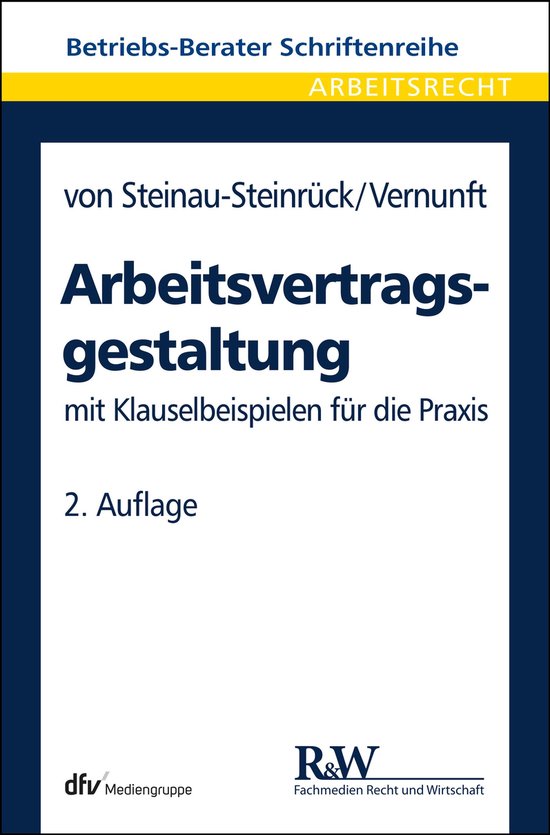 Betriebs-Berater Schriftenreihe/ Arbeitsrecht - Arbeitsvertr ... - cover