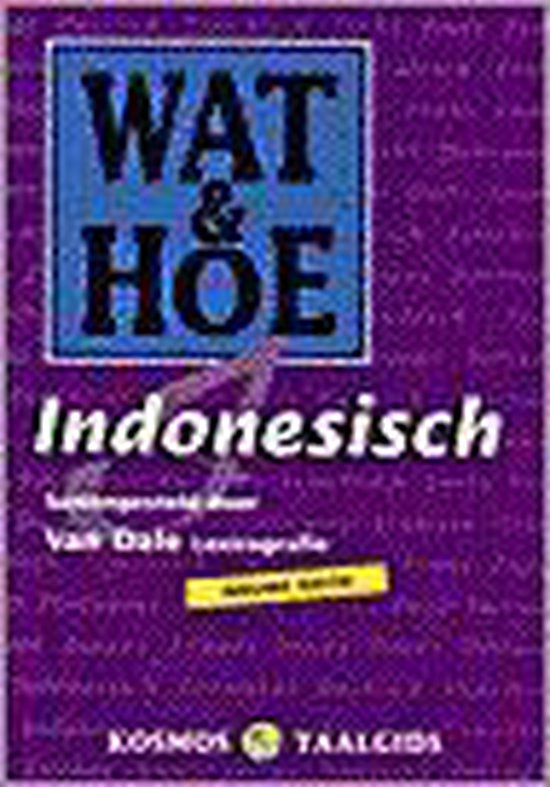 Indonesisch - cover