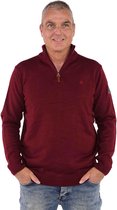 BJØRNSON JOAKIM Pullover Acryl 4 Seizoenen Heren - Maat M - Bordeaux Rood