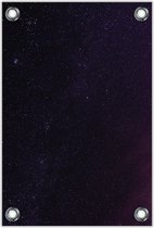 Tuinposter Galaxy Lucht 80x120cm- Foto op Tuinposter (wanddecoratie voor buiten en binnen)