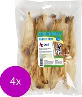 Antos Konijnenoren - Hondensnacks - 4 x Konijn 100 g