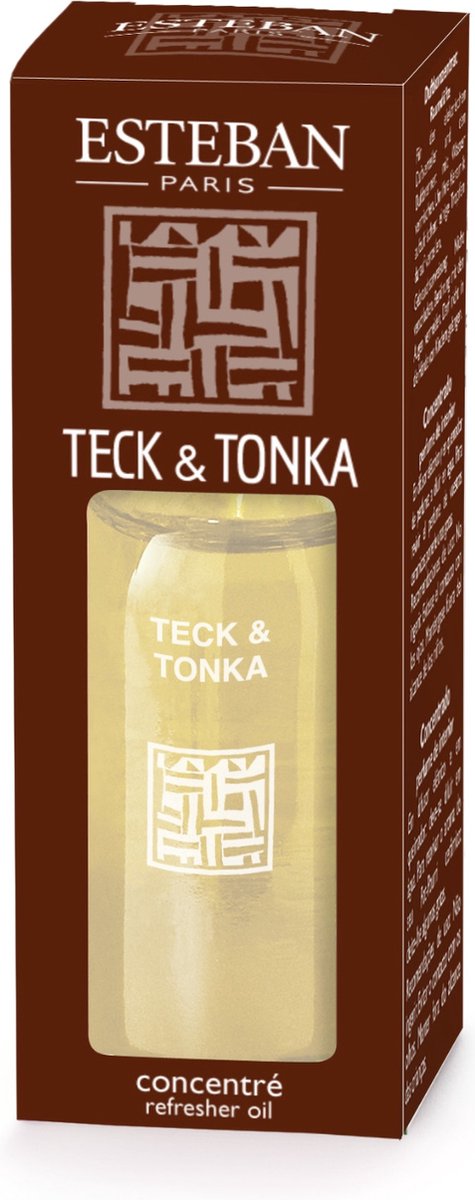 Esteban Classic Teck & Tonka Essentiële geurolie 15ml