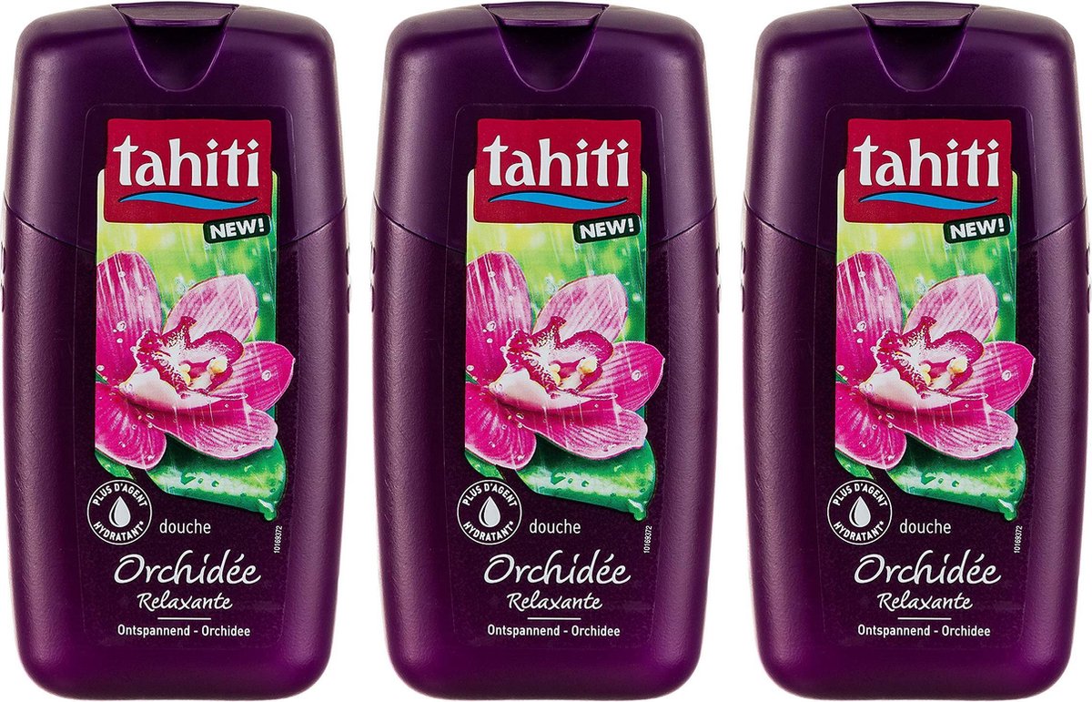 Tahiti Douchegel - Orchidee - 3 x 250ml - Voordeelverpakking