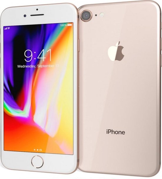 Apple iPhone 8 - 256 GB - Goud - Mr.@ Remarketed | bol.com