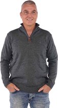 BJØRNSON JOAKIM Pullover Acryl 4 Seizoenen Heren - Maat XL - Antraciet
