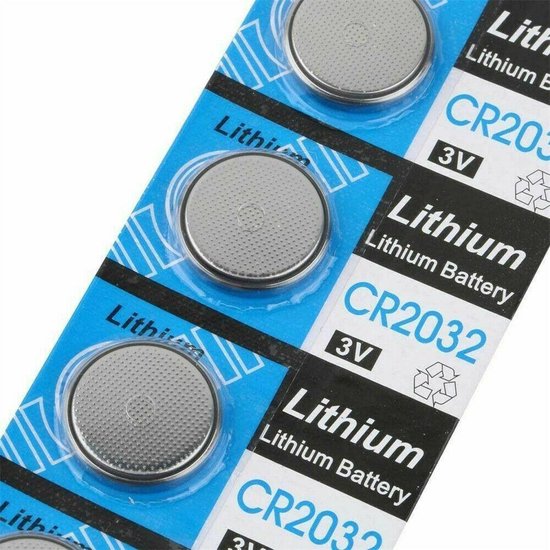 CR2032 Knoopcel Batterij 3V - 5 stuks - Lithium Cell CR2032 | bol.com