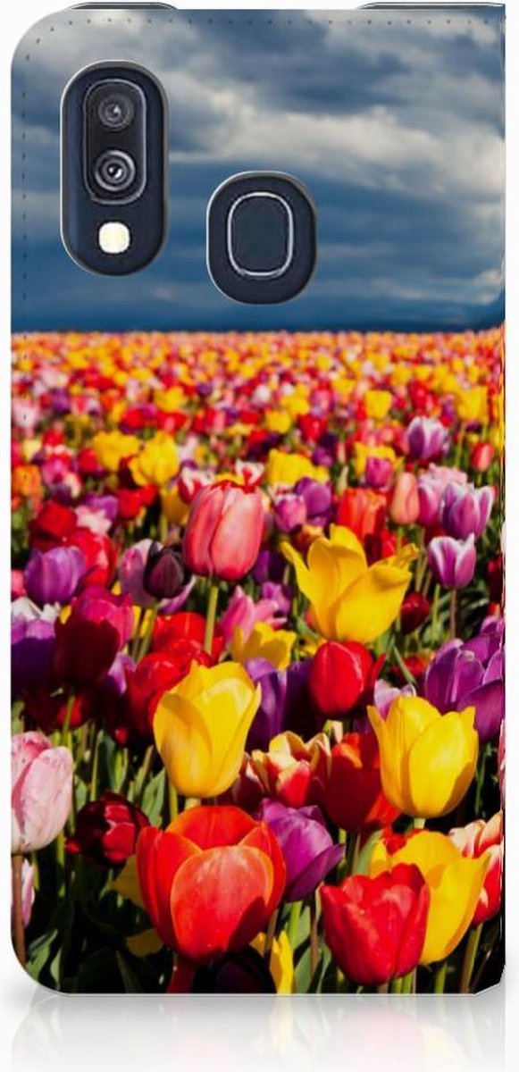 Samsung Galaxy A40 Smart Cover Tulpen