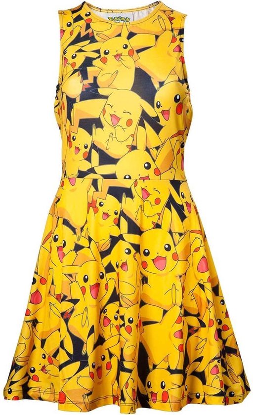 Bekentenis Een goede vriend gips POKEMON - All Over Pikachu Dress (S) | bol.com