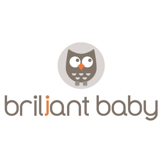Drap de lit de Briljant Baby - 75 x 100 cm - Design Hank - Grijs