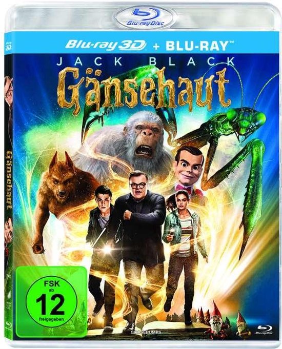 Goosebumps 2015 Blu-ray - 3D & 2D | bol