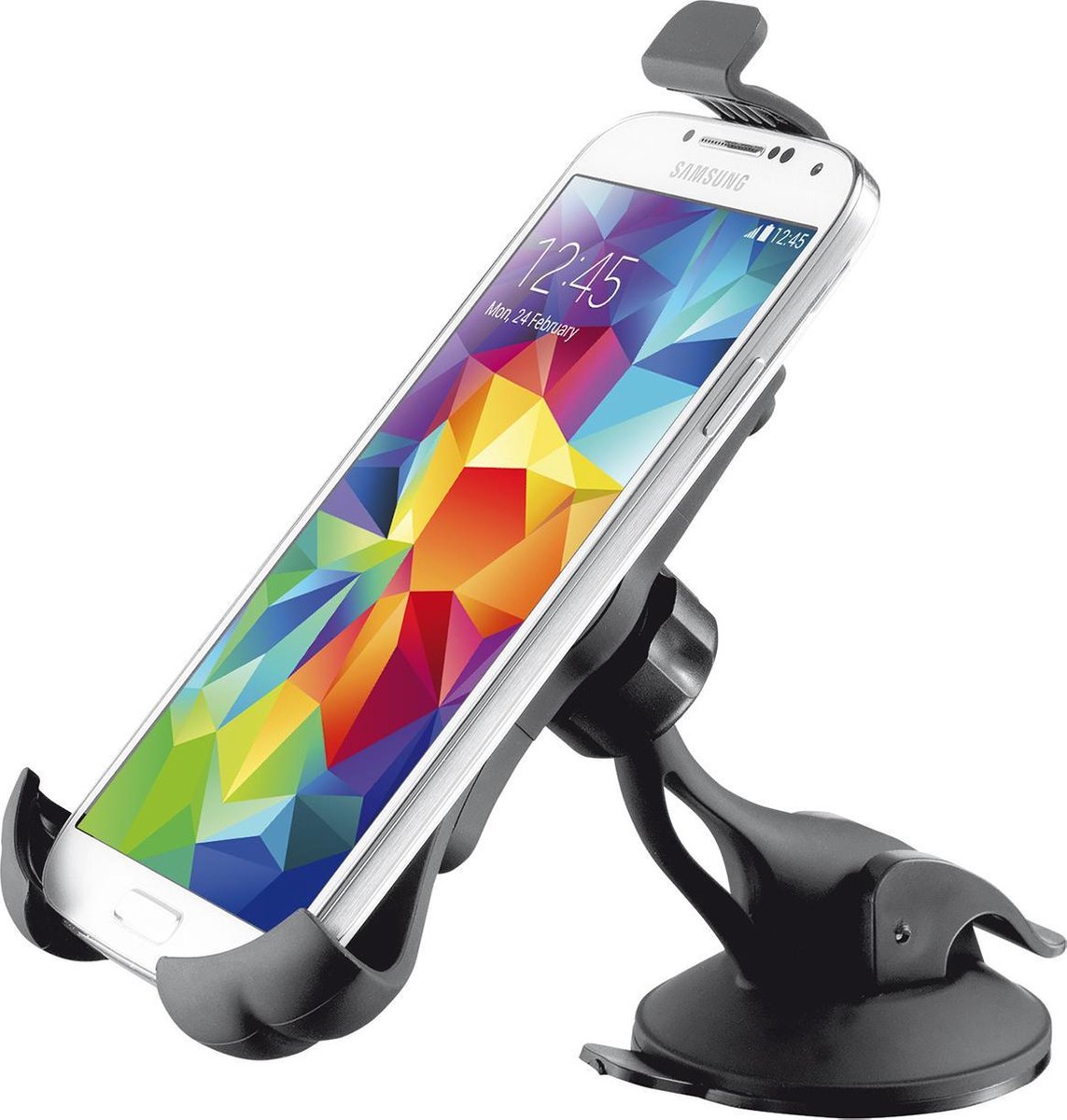 Trust Mobile - Telefoonhouder voor auto | Zuignap | Universeel | 360 graden draaien