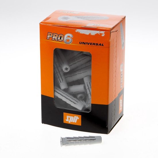 Spit Universal Plug Pro6 10 x 50mm (50 pièces)