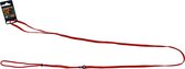 Laisse d'exposition canine Laisse d'exposition en nylon 0,8 cm x 130 cm, rouge