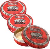 Reuzel High Sheen Pomade (Rood) 3 x 113gr Cosmoprof Voordeelpakket