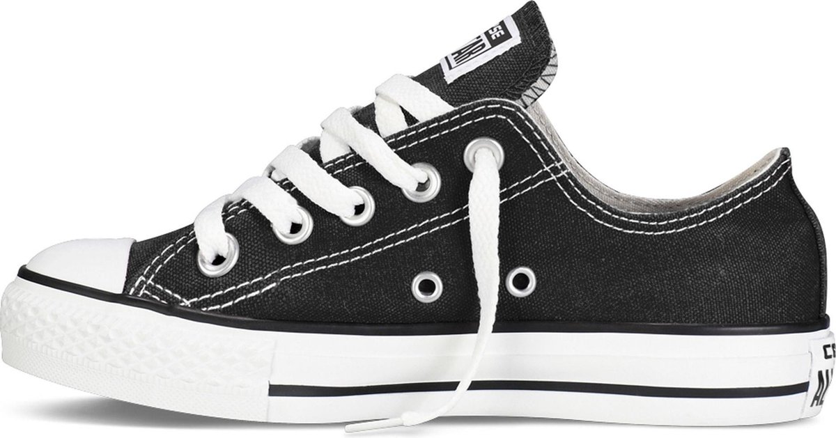 de wind is sterk abstract klep Converse Chuck Taylor All Star Sneakers Laag Baby - Black - Maat 21 |  bol.com