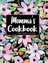 Momma's Cookbook Black Wildflower Edition