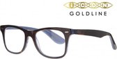 Icon Eyewear RCE806 Goldline Leesbril +2.50 - Tortoise, Blauw