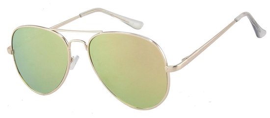 Sprong Tegen lijden Zonnebril Klassiek Piloot - Aviator Classic Sunglasses - UV 400 bescherming  - Glazen... | bol.com