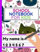 School Notebook for Kids