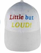 Kinder zonnehoedje / baseball cap - nekbescherming - blauw - maat 50