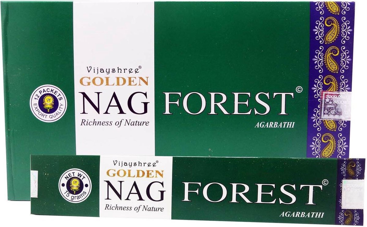 Golden Nag Forest Wierookstokjes 12x 15g