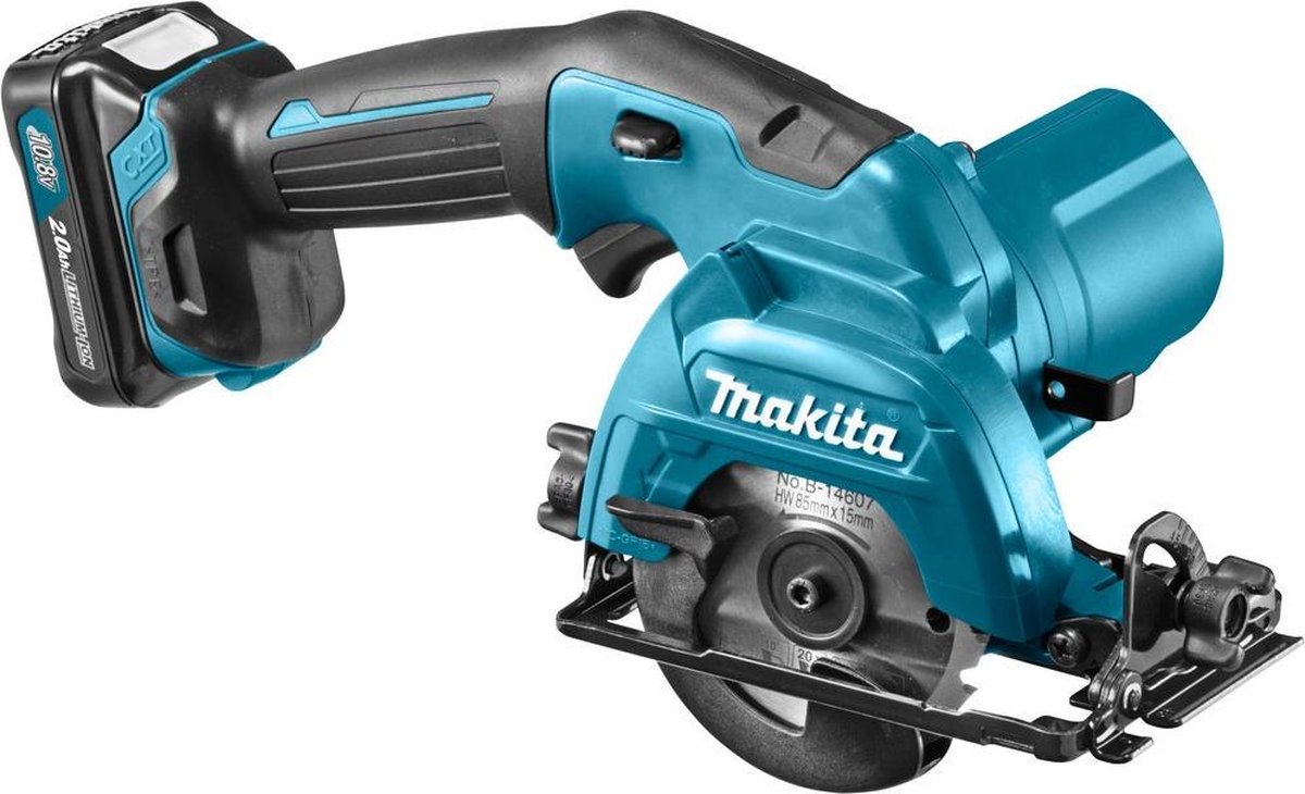 Makita HS301DSAE Cirkelzaag Ø85mm 10.8V 2.0Ah Li-ion in Koffer