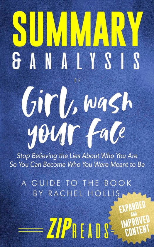 Summary & Analysis of Girl, Wash Your Face (ebook), Zip Reads