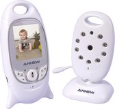 Annew Babyfoon Baby Monitor met camera - Wit